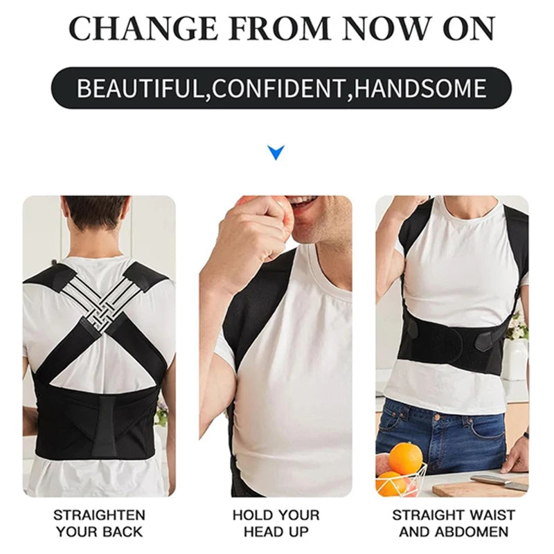 Back Posture Corrector Brace for Women breathable Back Posture Correction back support belt Adjustable shoulder for students kid